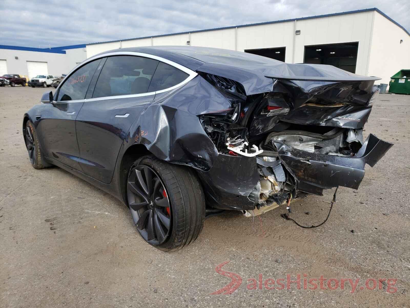 5YJ3E1EC0LF774973 2020 TESLA MODEL 3