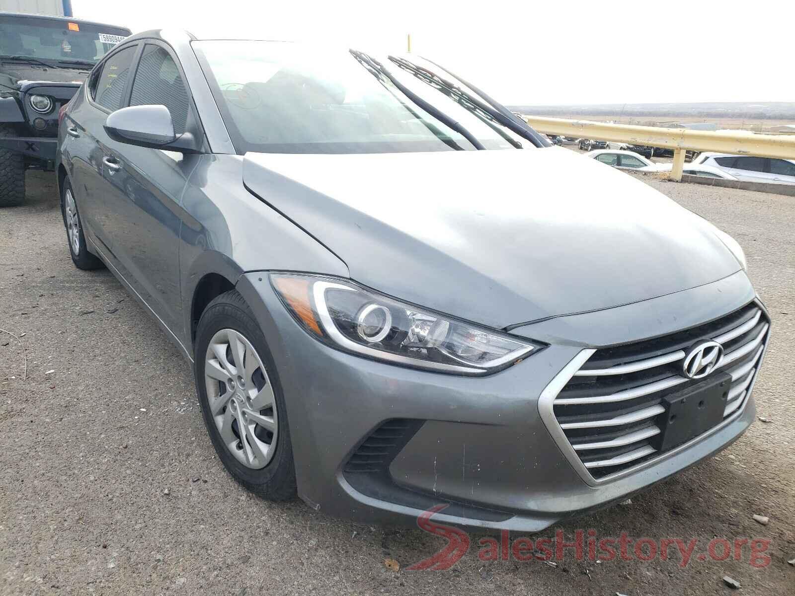 KMHD74LF7HU391913 2017 HYUNDAI ELANTRA