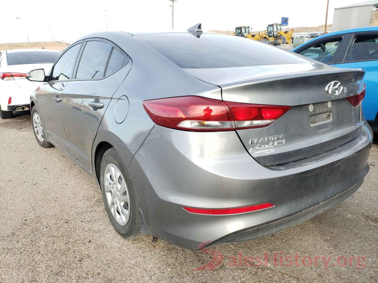 KMHD74LF7HU391913 2017 HYUNDAI ELANTRA