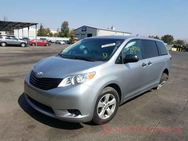 5TDZK3DC4GS752086 2016 TOYOTA SIENNA