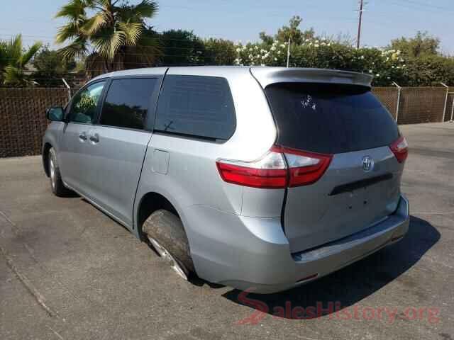 5TDZK3DC4GS752086 2016 TOYOTA SIENNA