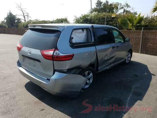 5TDZK3DC4GS752086 2016 TOYOTA SIENNA