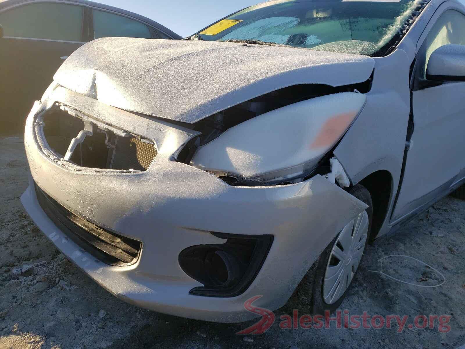 ML32F3FJ7KHF01793 2019 MITSUBISHI MIRAGE