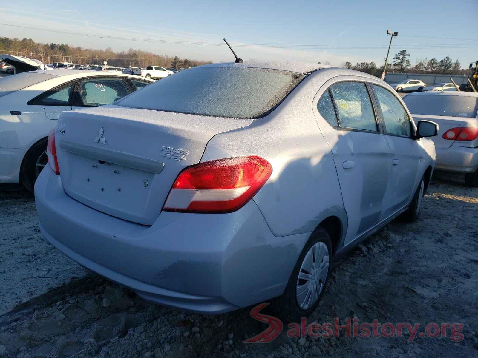 ML32F3FJ7KHF01793 2019 MITSUBISHI MIRAGE