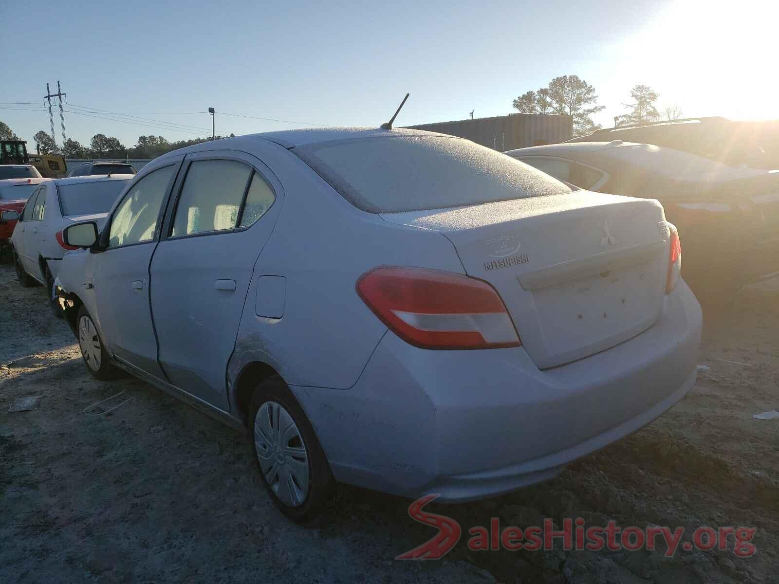 ML32F3FJ7KHF01793 2019 MITSUBISHI MIRAGE