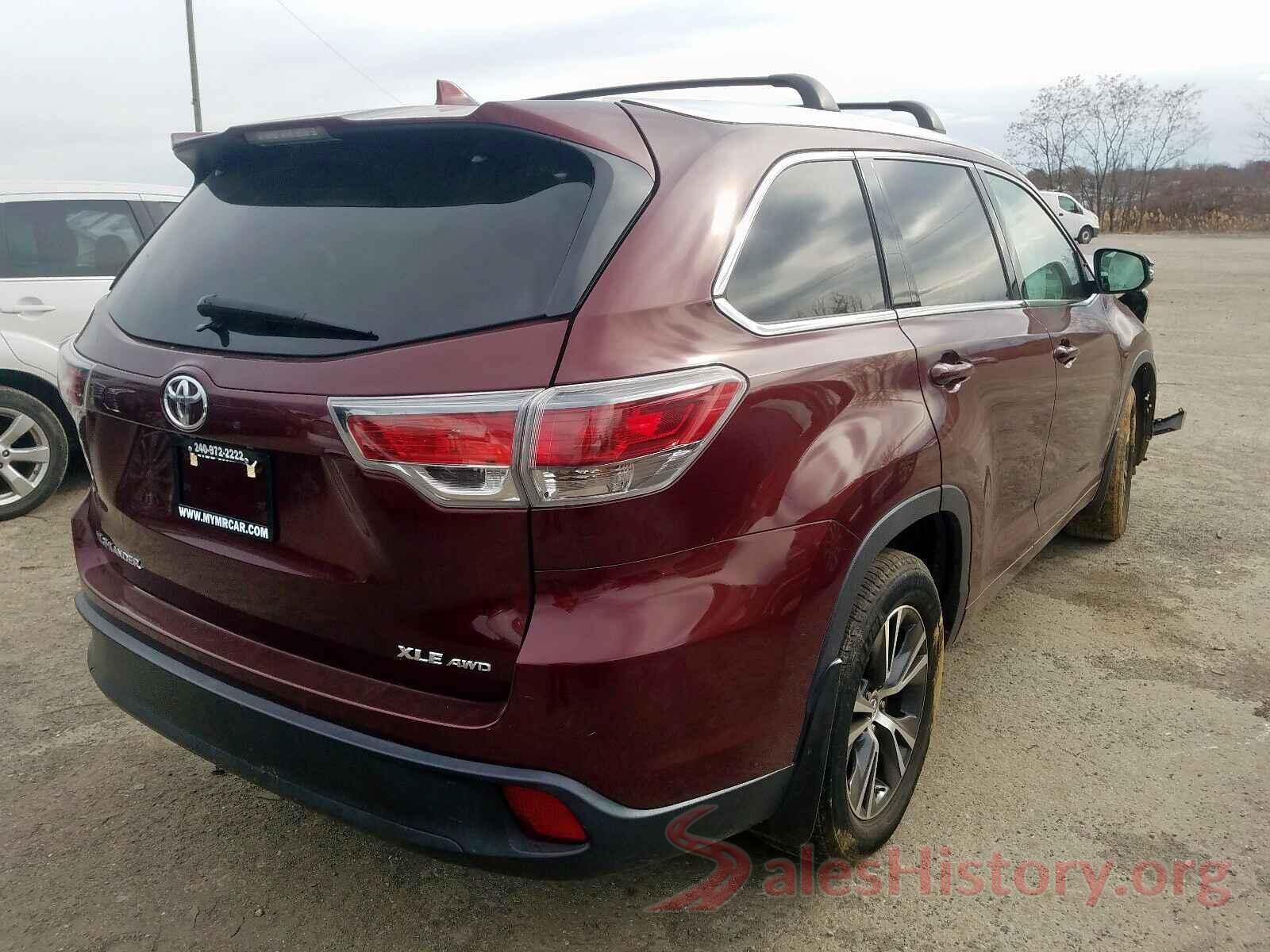 5TDJKRFH4GS233192 2016 TOYOTA HIGHLANDER