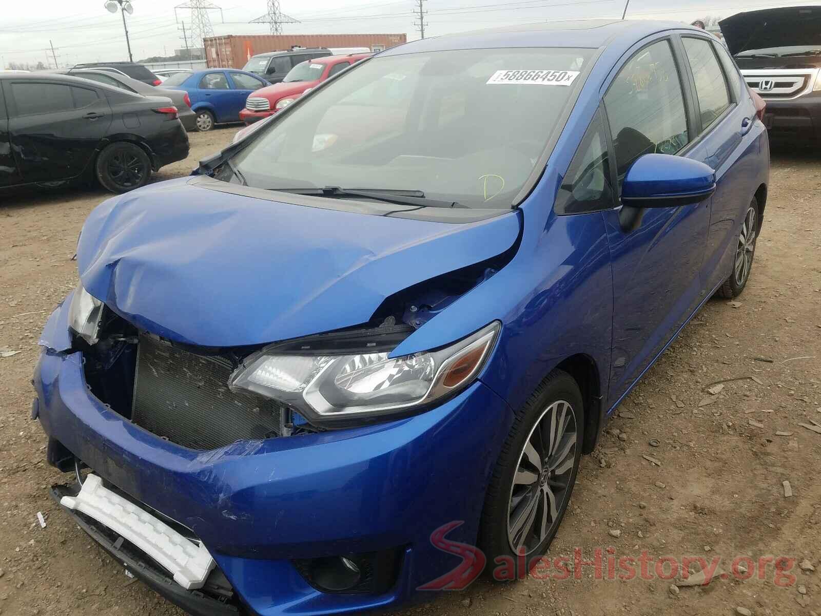 JHMGK5H75HS003837 2017 HONDA FIT