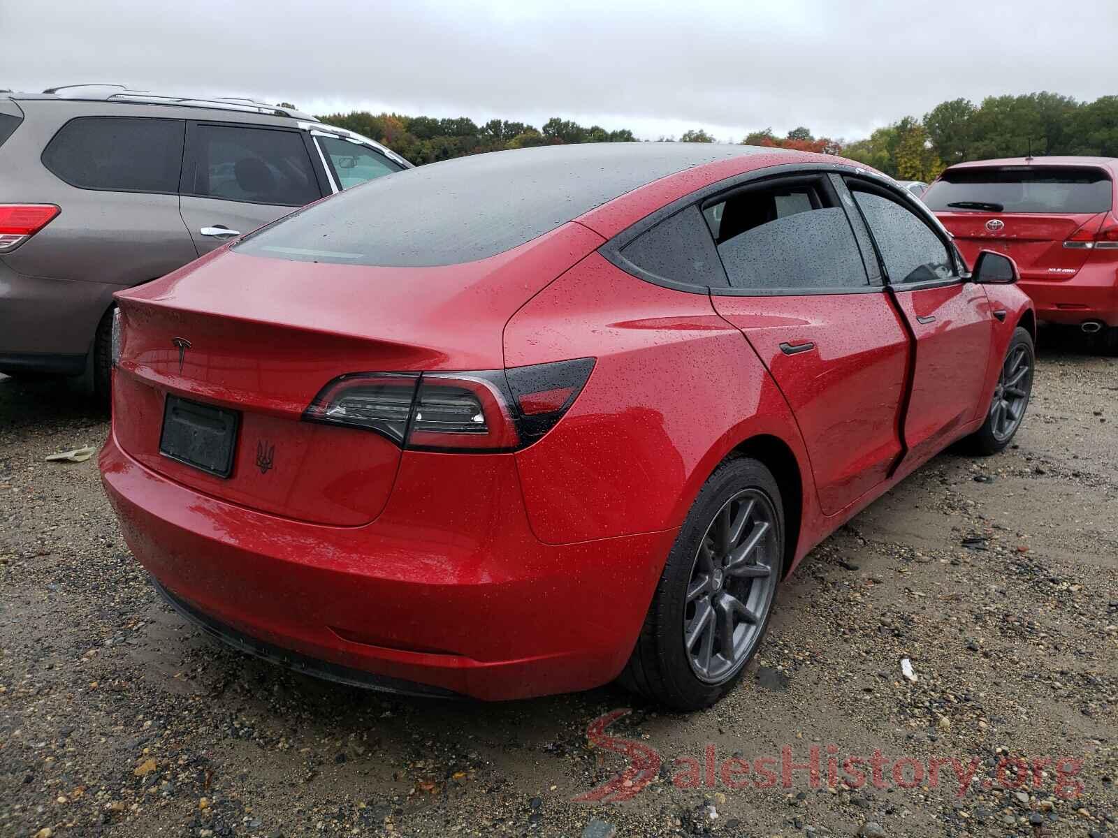 5YJ3E1EA7LF703574 2020 TESLA MODEL 3