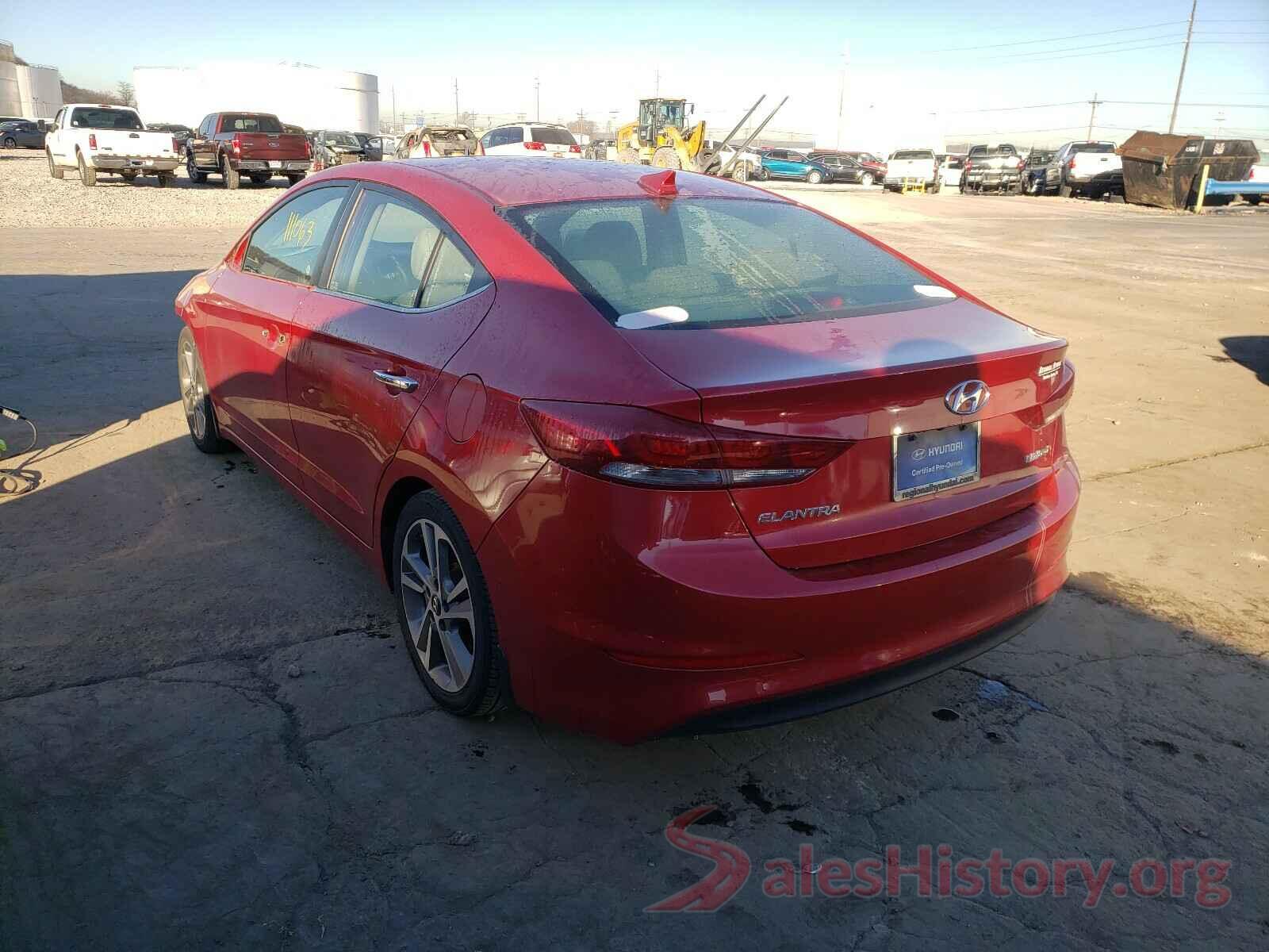 5NPD84LF2HH062001 2017 HYUNDAI ELANTRA