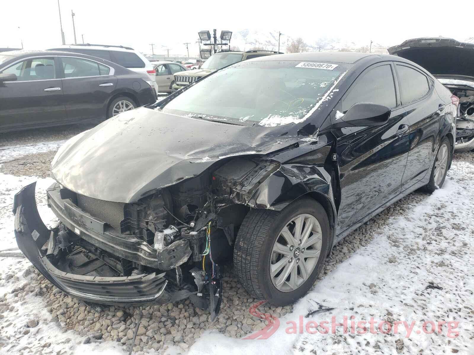 KMHDH4AE7GU475302 2016 HYUNDAI ELANTRA