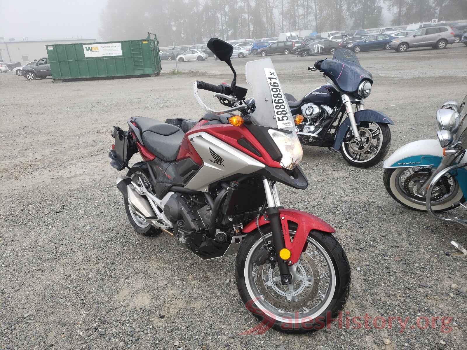 JH2RC8744HK100051 2017 HONDA NC CYCLE