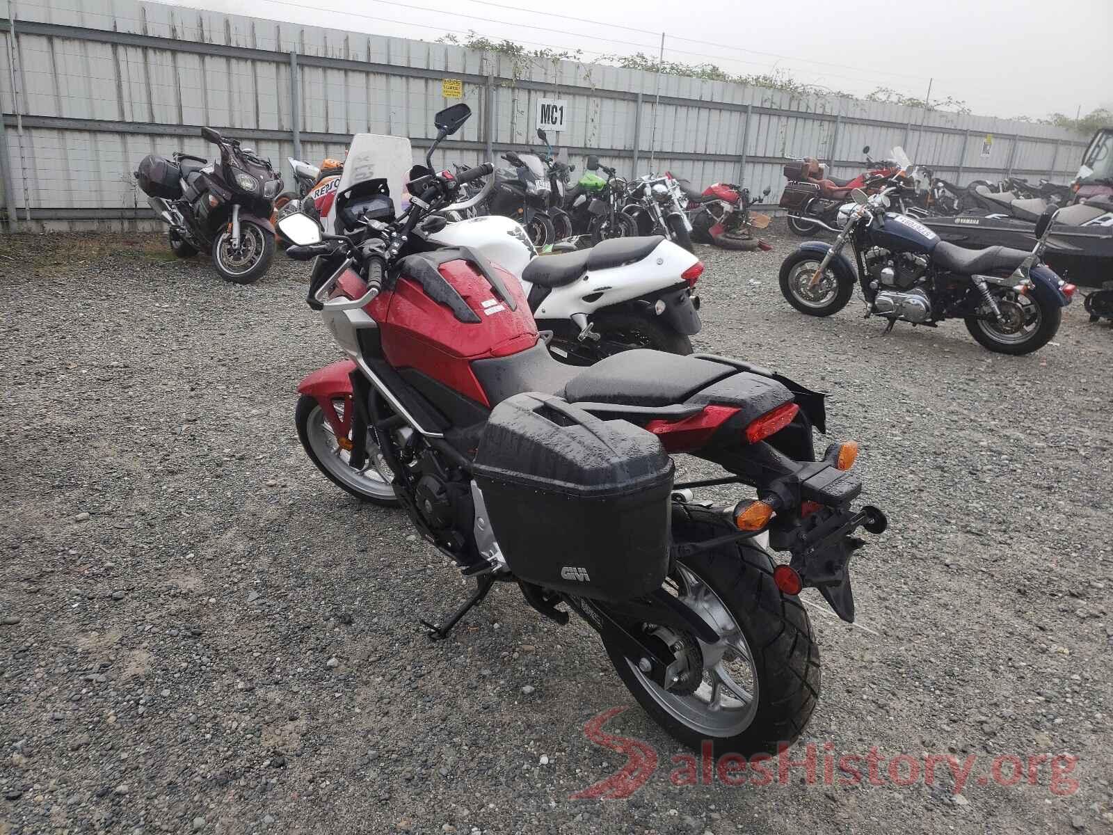 JH2RC8744HK100051 2017 HONDA NC CYCLE