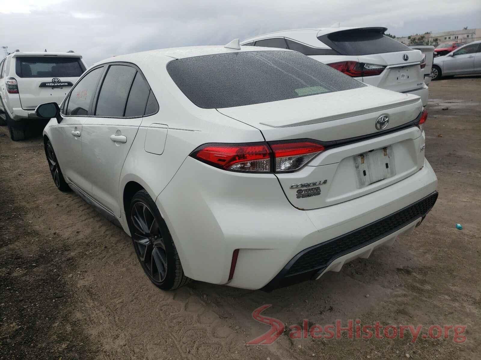 JTDS4RCE7LJ012010 2020 TOYOTA COROLLA