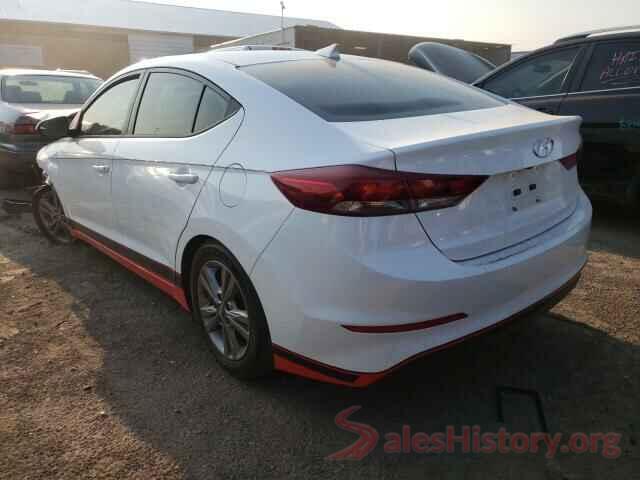 5NPD84LF1HH173221 2017 HYUNDAI ELANTRA