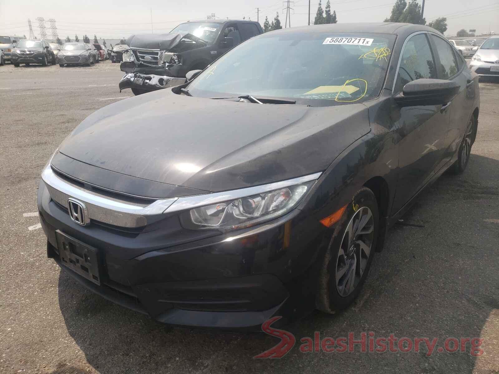 2HGFC2F76GH564566 2016 HONDA CIVIC