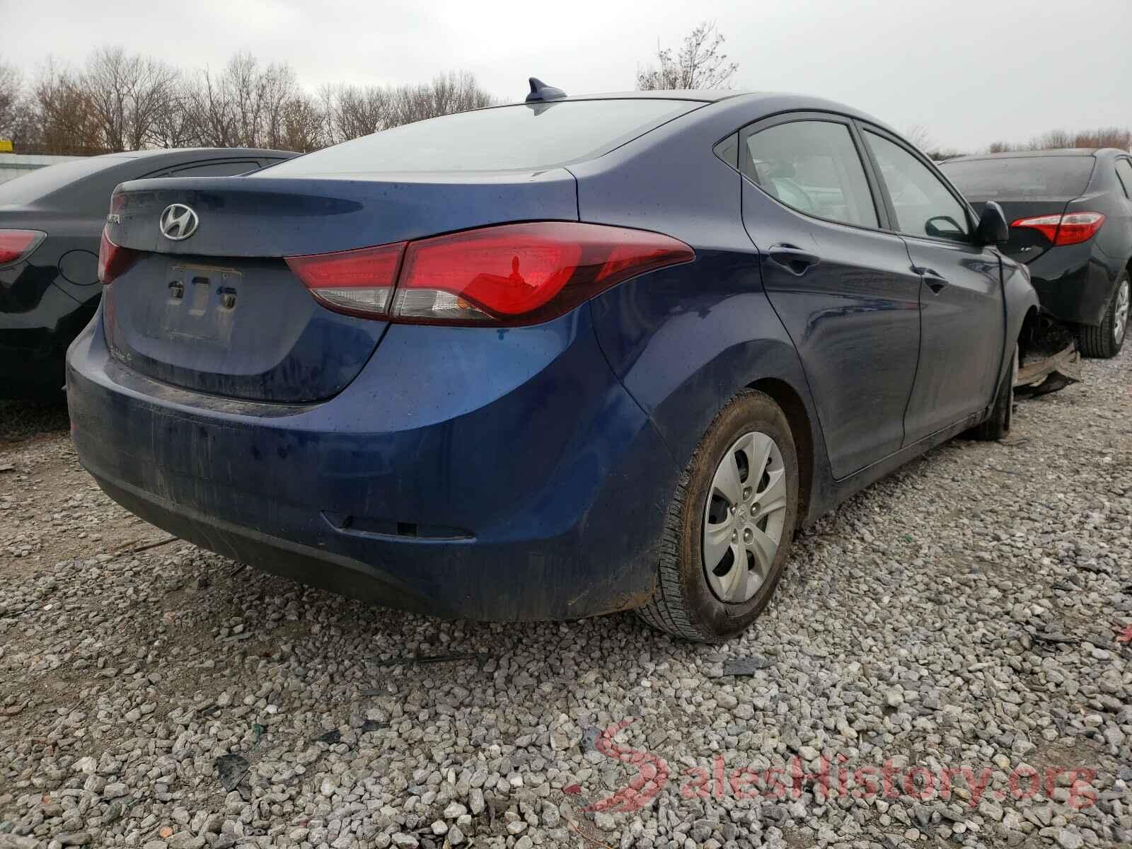 5NPDH4AE0GH684508 2016 HYUNDAI ELANTRA