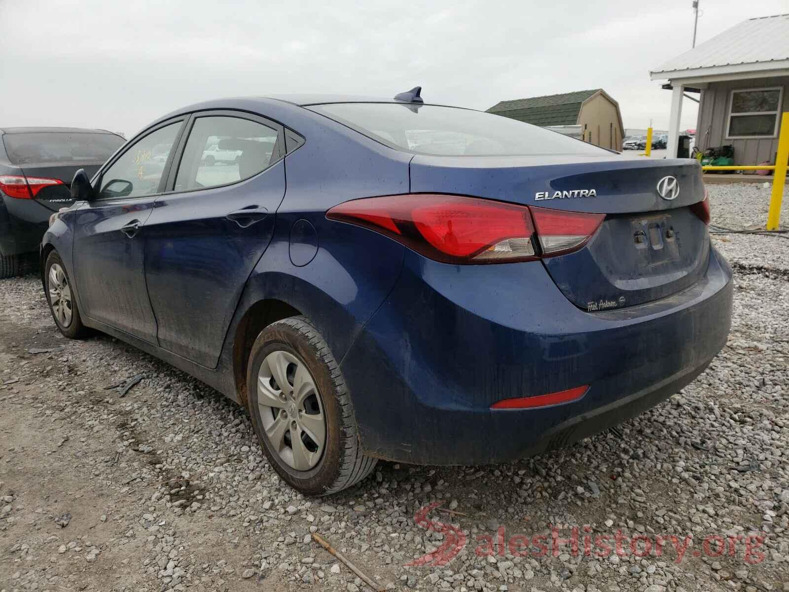 5NPDH4AE0GH684508 2016 HYUNDAI ELANTRA