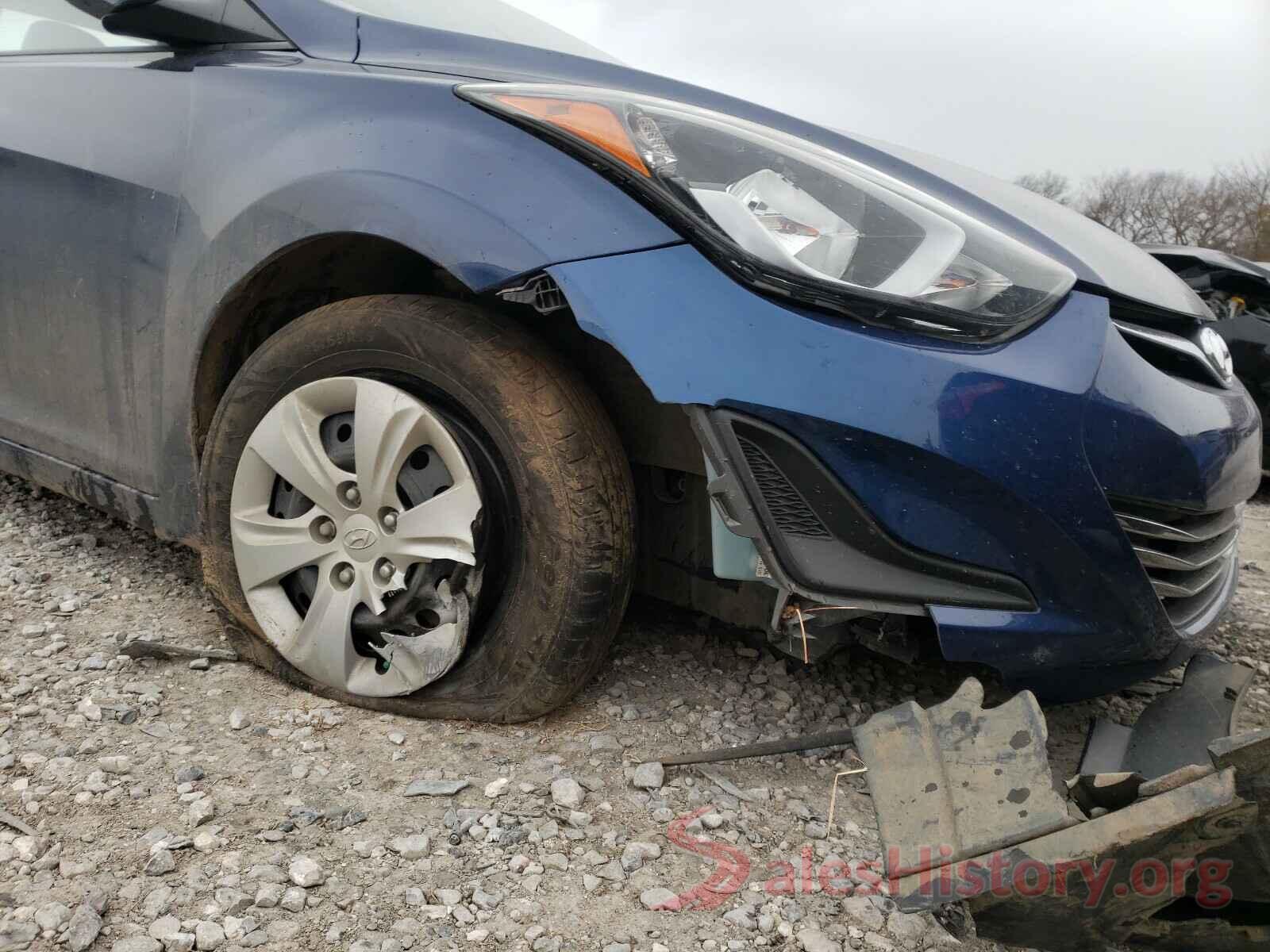 5NPDH4AE0GH684508 2016 HYUNDAI ELANTRA