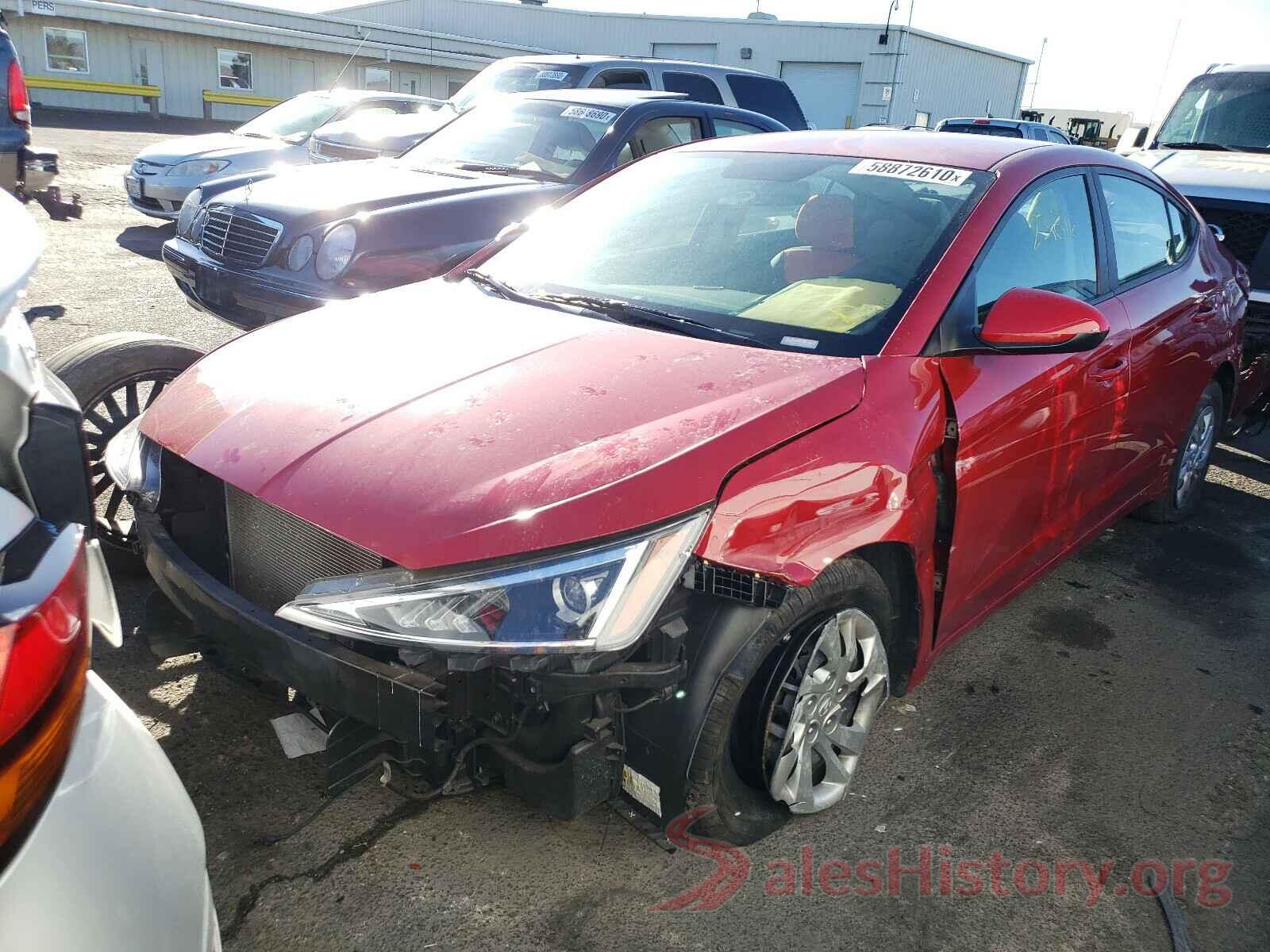 KMHD74LF2KU780160 2019 HYUNDAI ELANTRA