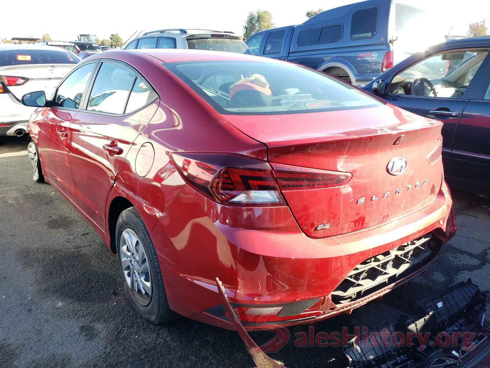 KMHD74LF2KU780160 2019 HYUNDAI ELANTRA