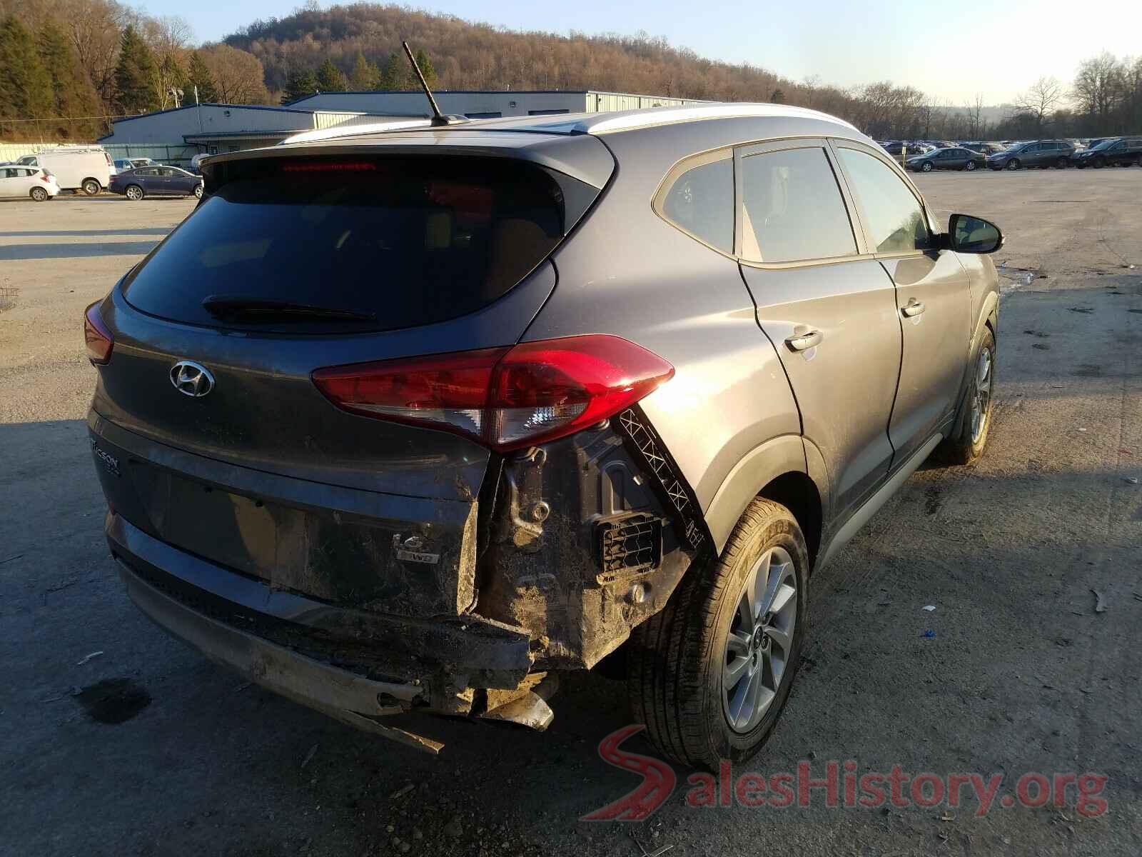 KM8J3CA2XHU345100 2017 HYUNDAI TUCSON