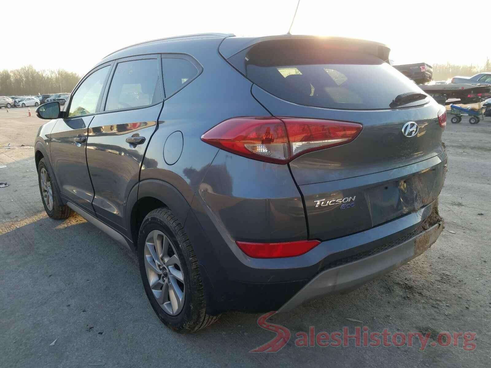 KM8J3CA2XHU345100 2017 HYUNDAI TUCSON