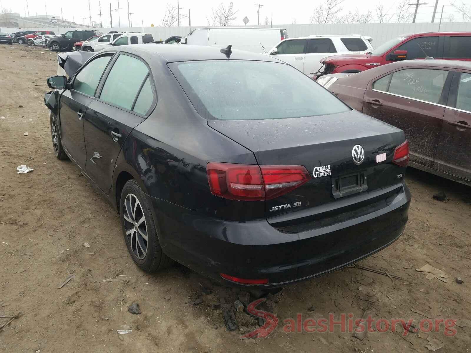 3VWD67AJ3GM364997 2016 VOLKSWAGEN JETTA