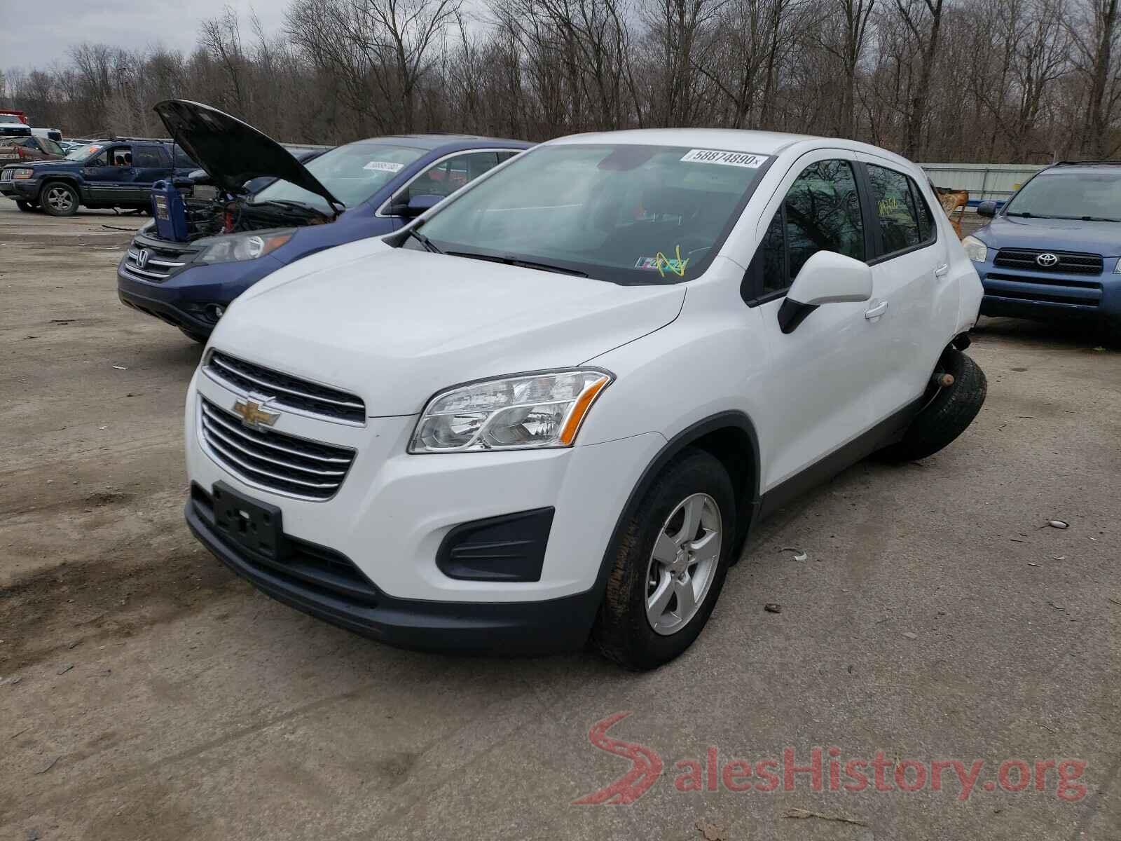 3GNCJNSB5GL279780 2016 CHEVROLET TRAX