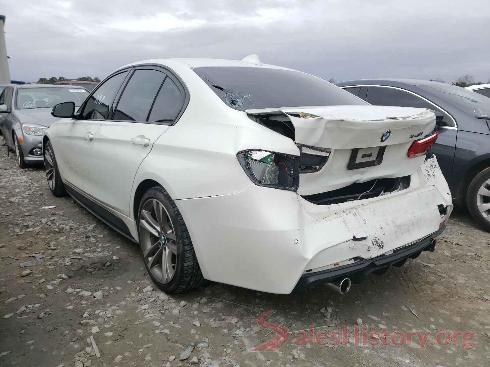 WBA8B3G38HNU36461 2017 BMW 3 SERIES