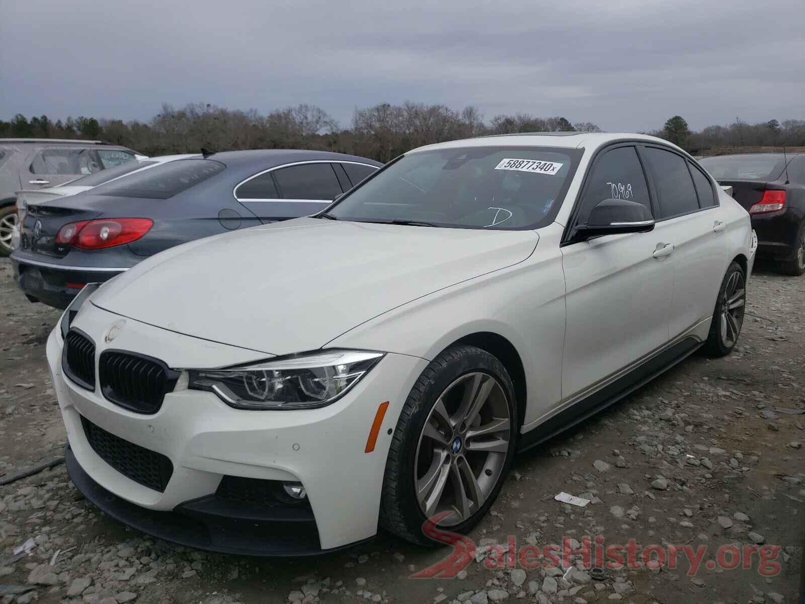 WBA8B3G38HNU36461 2017 BMW 3 SERIES