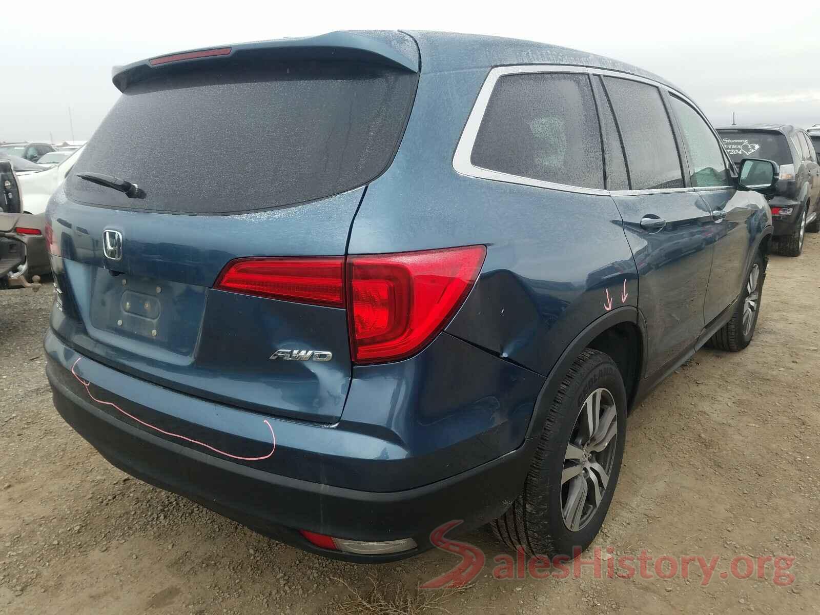 5FNYF6H39HB085131 2017 HONDA PILOT