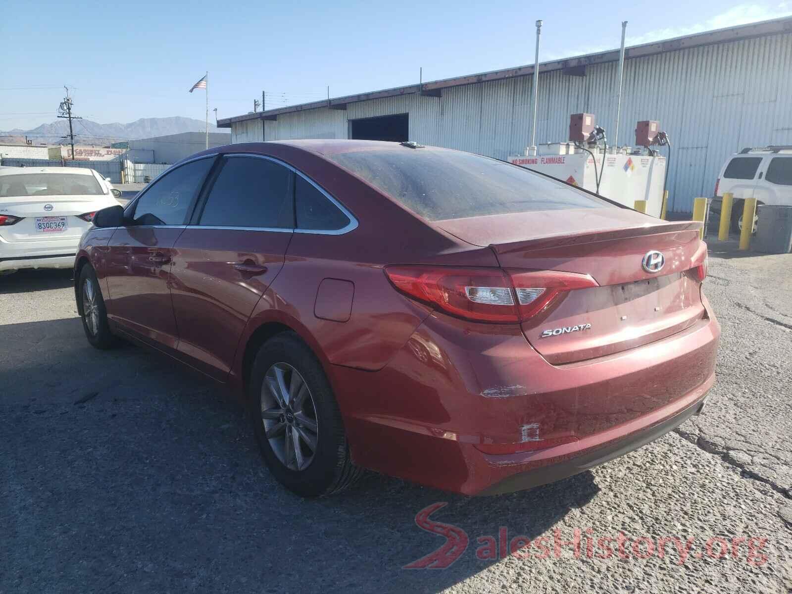 5NPE24AF4GH380287 2016 HYUNDAI SONATA