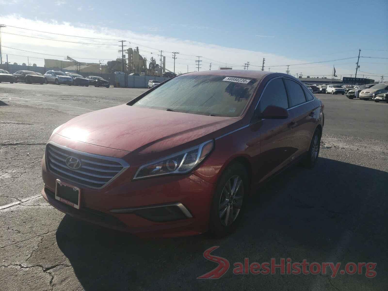 5NPE24AF4GH380287 2016 HYUNDAI SONATA