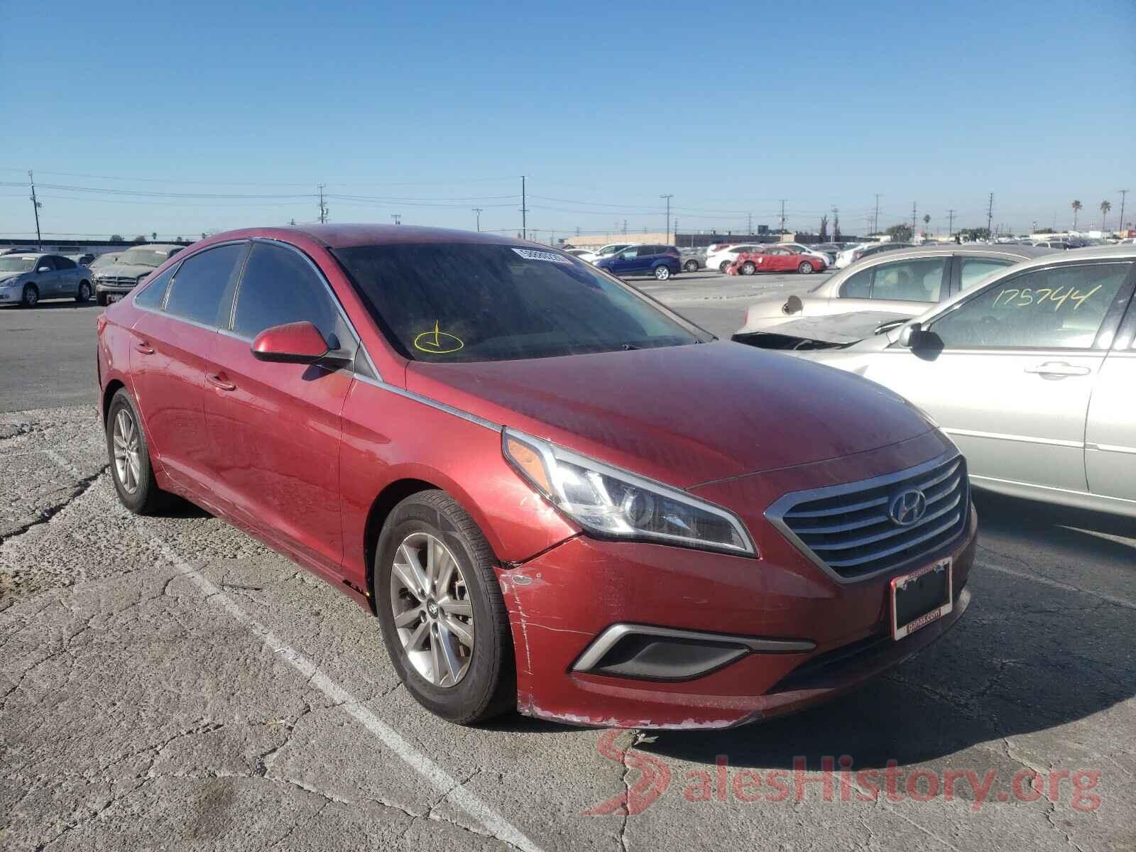 5NPE24AF4GH380287 2016 HYUNDAI SONATA