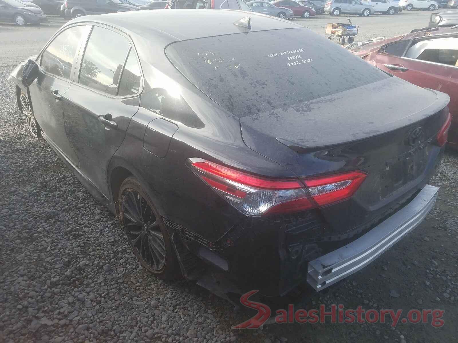 4T1B11HK8KU282977 2019 TOYOTA CAMRY