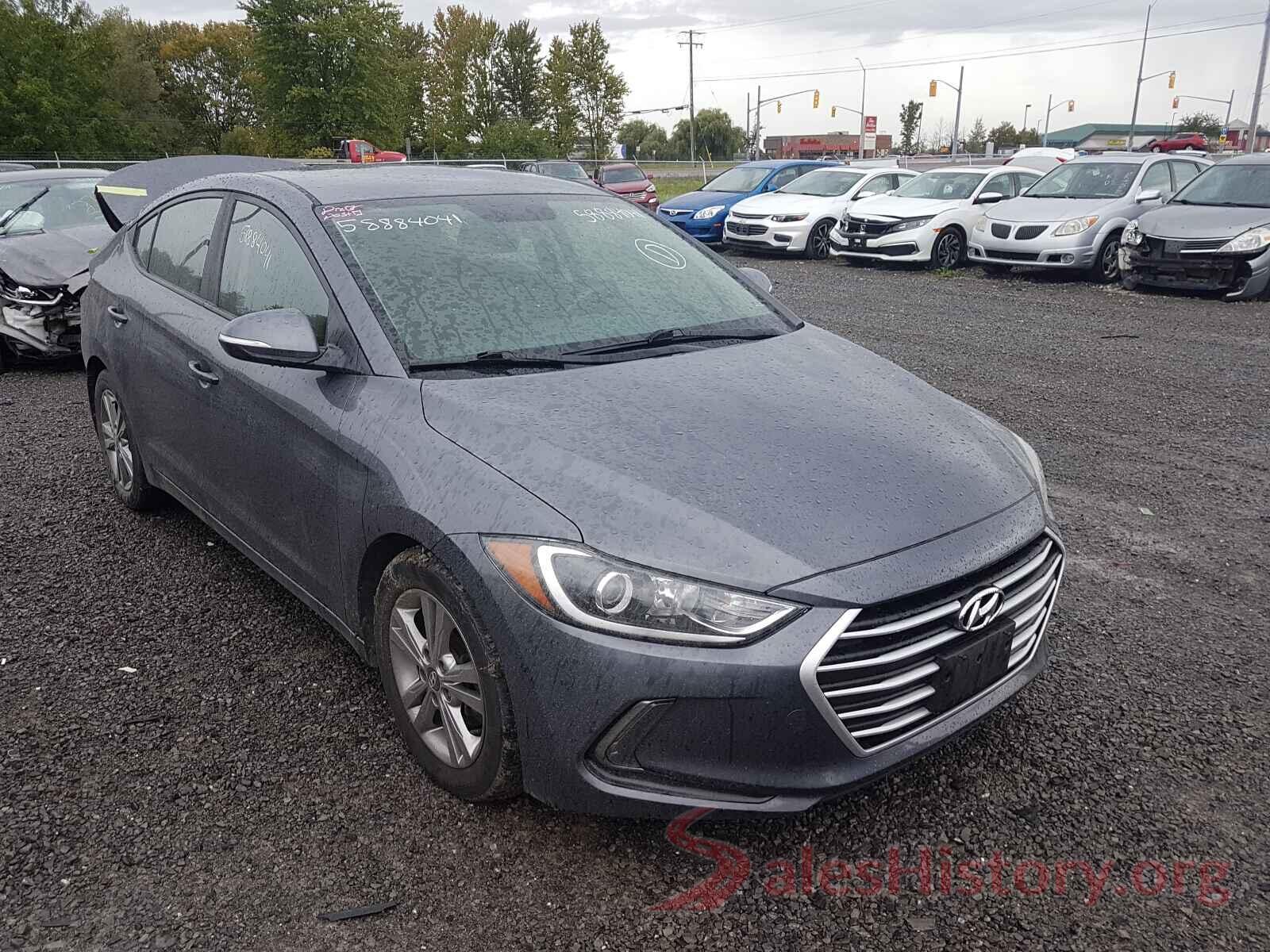 KMHD84LF6HU324054 2017 HYUNDAI ELANTRA