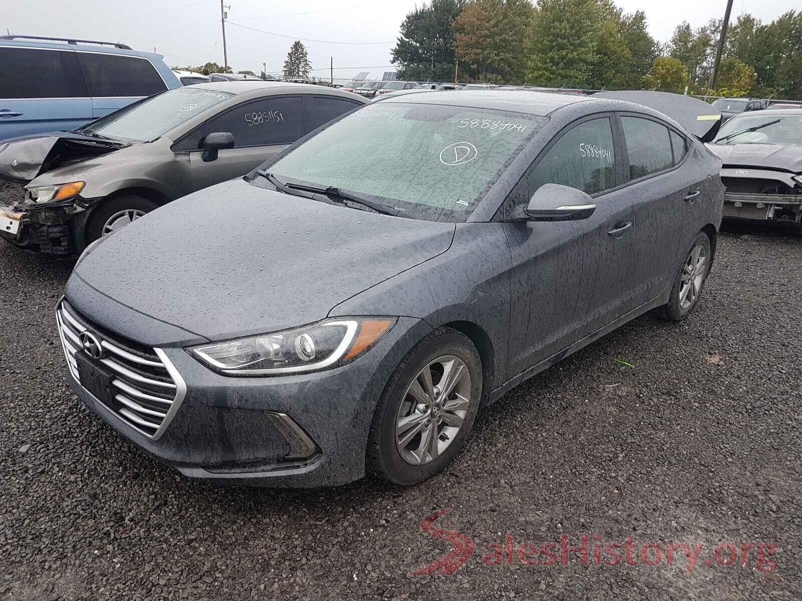 KMHD84LF6HU324054 2017 HYUNDAI ELANTRA