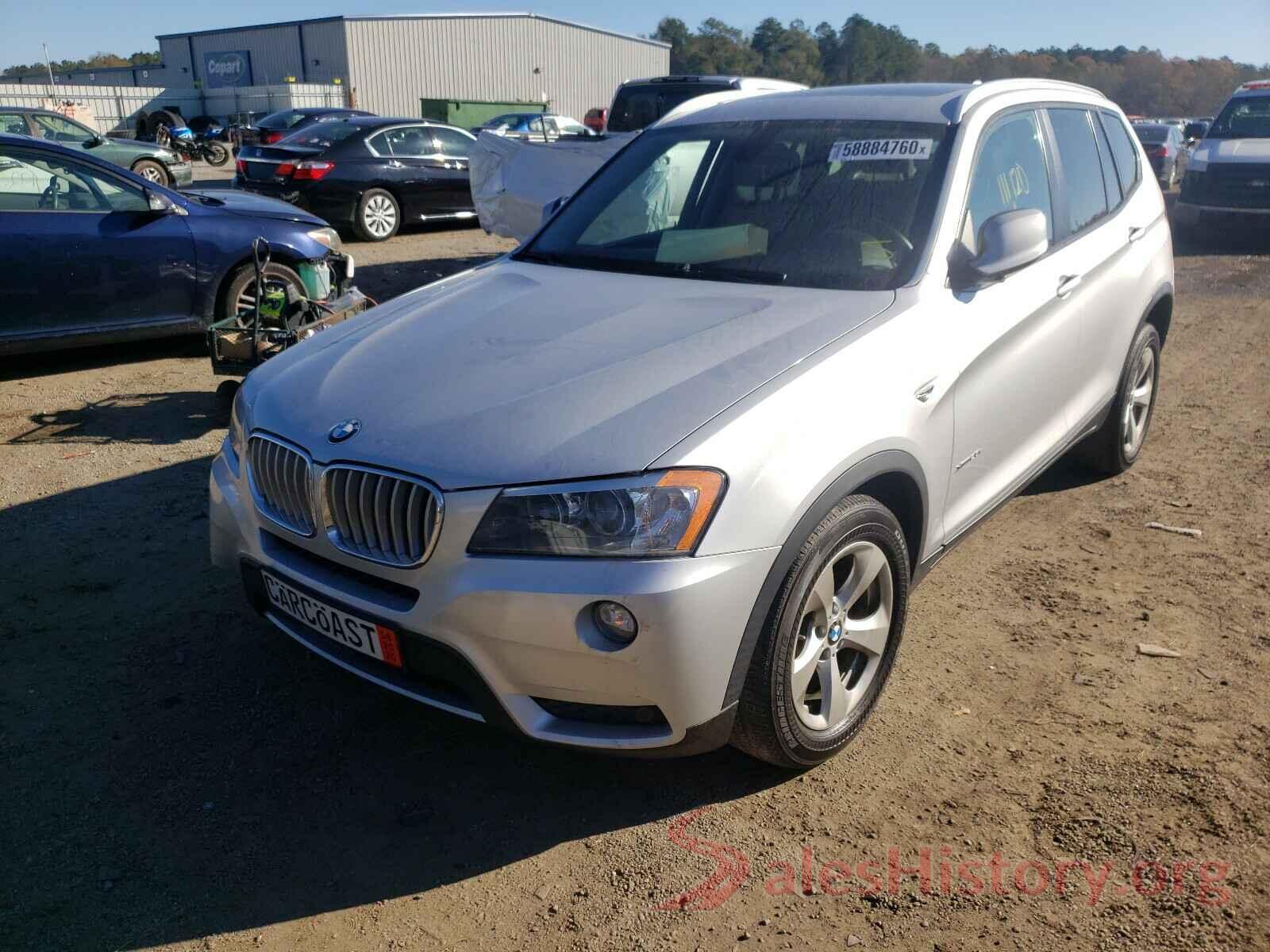 5UXWX5C51CL721102 2012 BMW X3