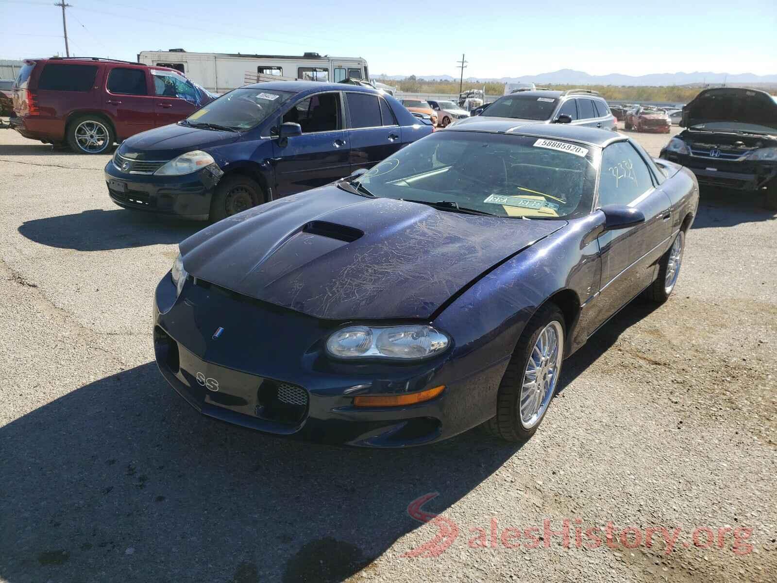 2G1FP22GX22164717 2002 CHEVROLET CAMARO