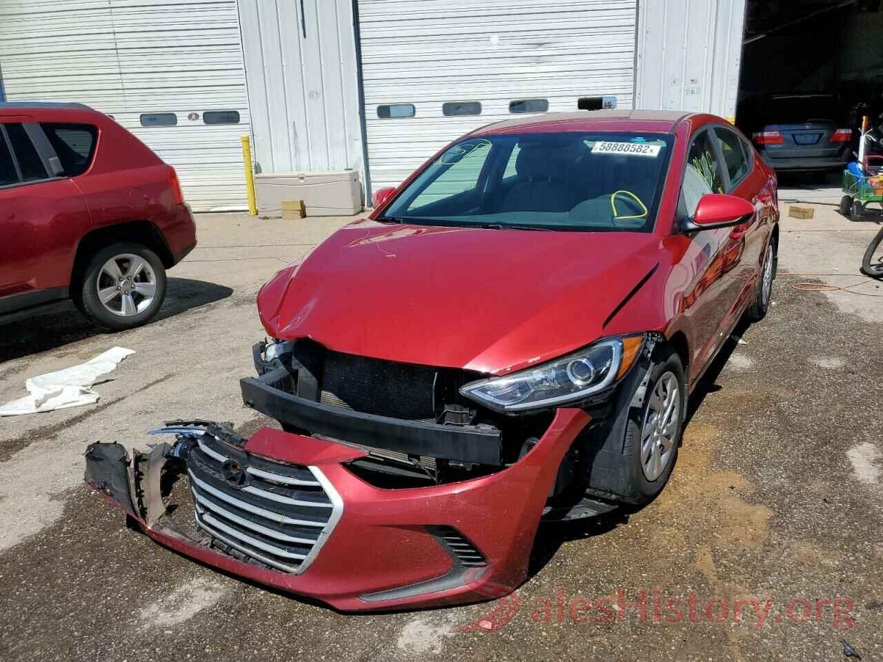 KMHD74LF6HU371135 2017 HYUNDAI ELANTRA