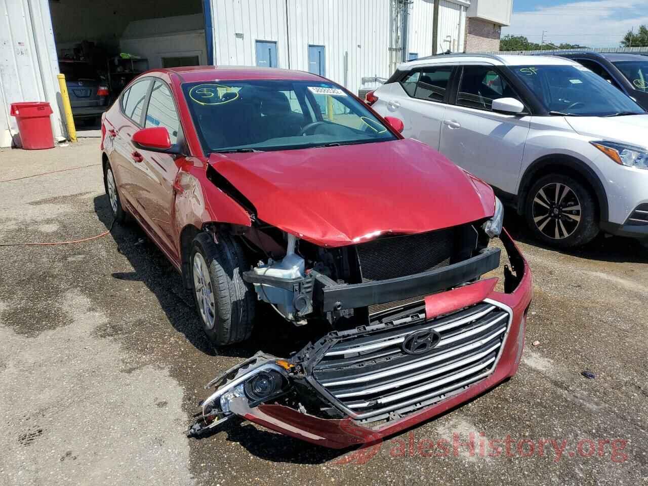 KMHD74LF6HU371135 2017 HYUNDAI ELANTRA