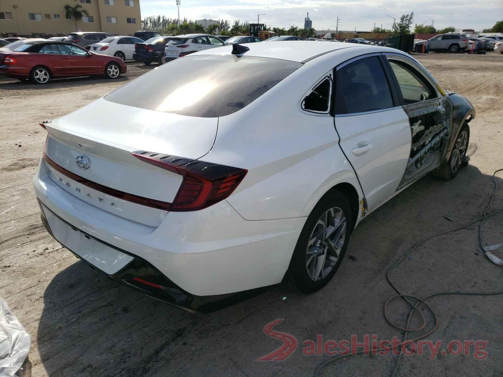 5NPEL4JA0LH044843 2020 HYUNDAI SONATA