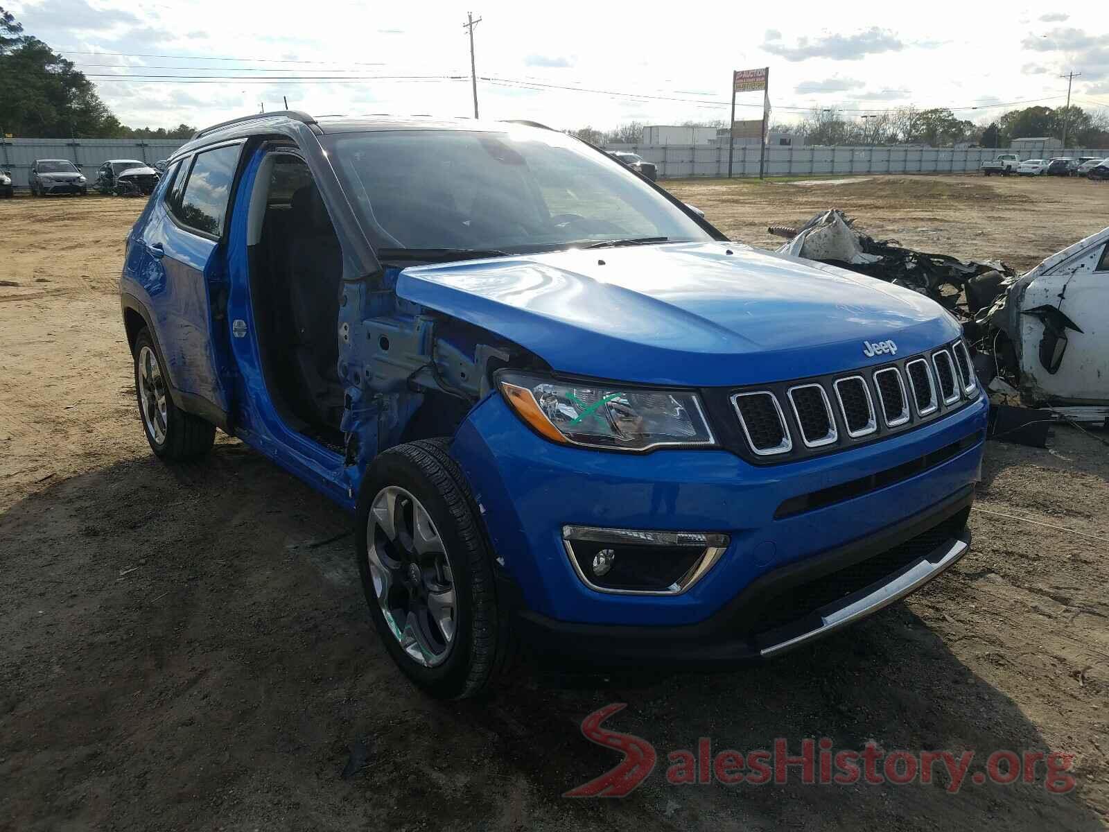 3C4NJCCB5KT615831 2019 JEEP COMPASS