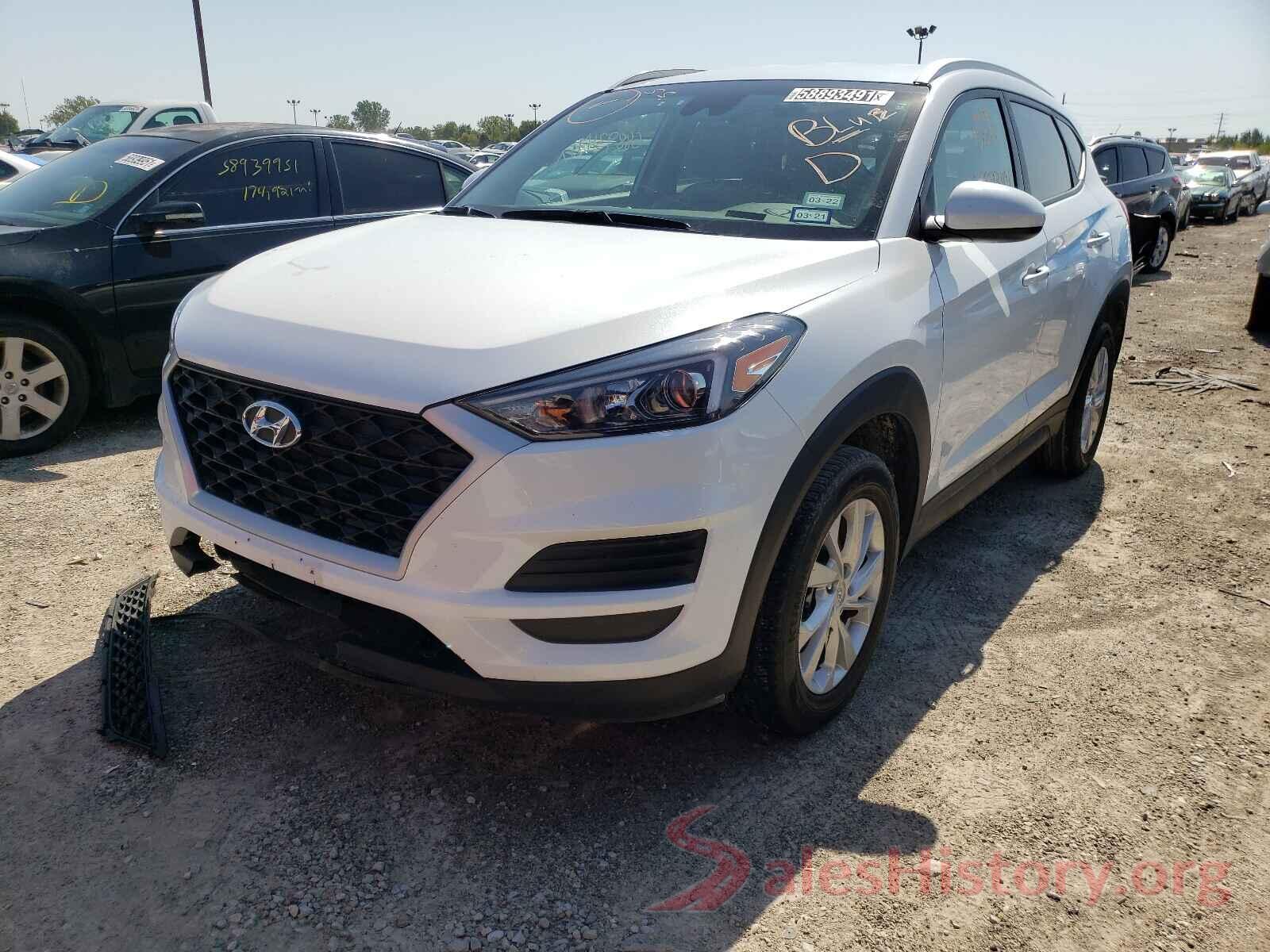 KM8J33A44KU939304 2019 HYUNDAI TUCSON