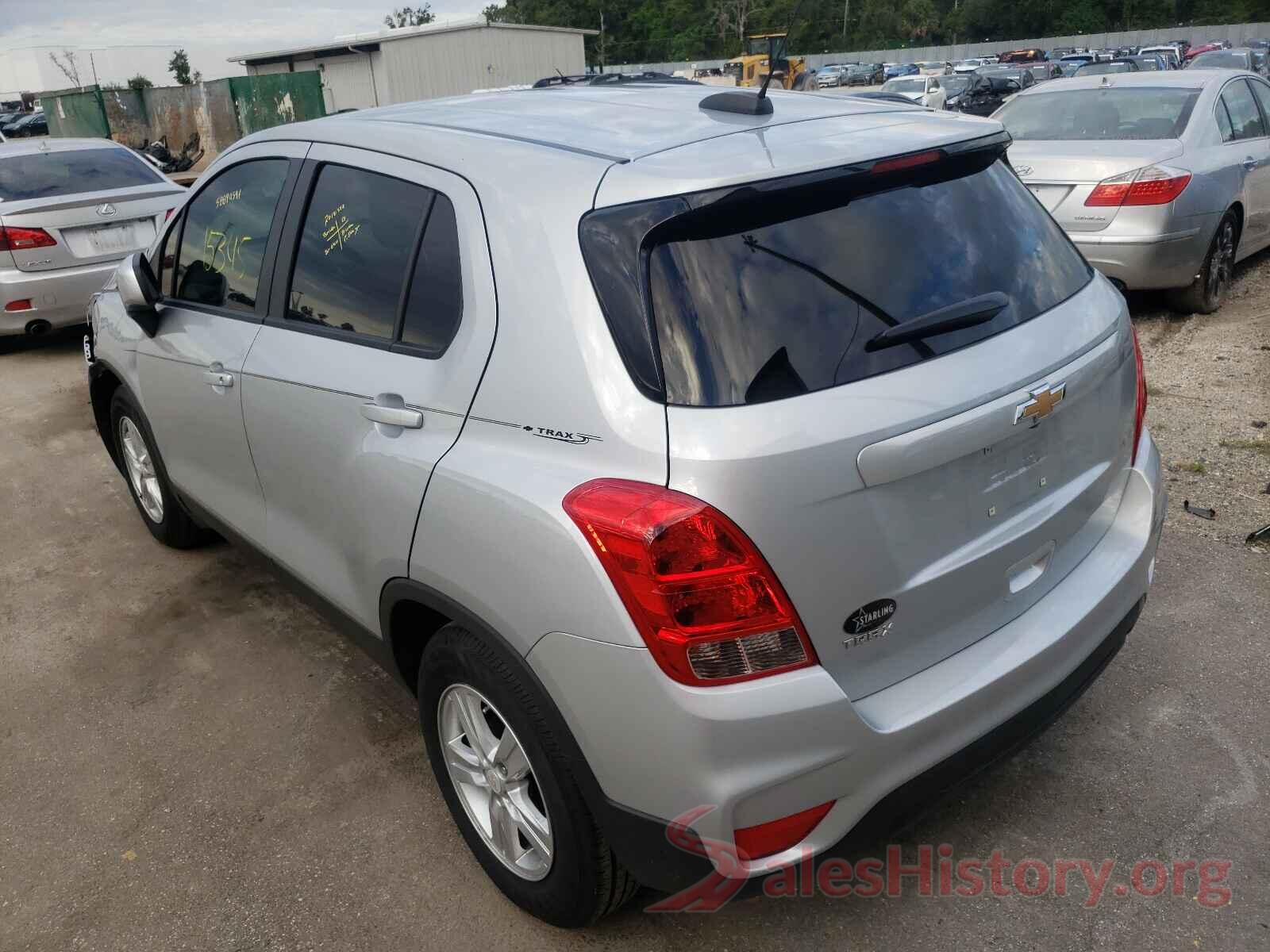 3GNCJKSB3LL338981 2020 CHEVROLET TRAX