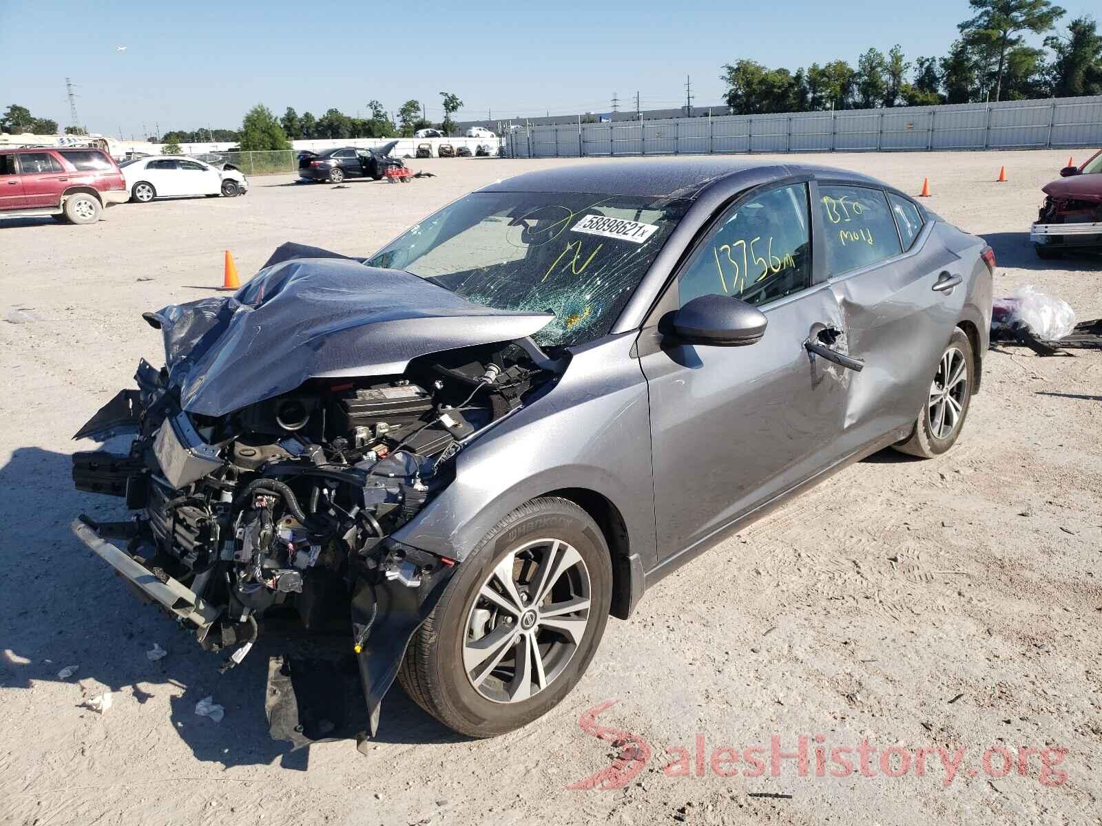 3N1AB8CV7LY236498 2020 NISSAN SENTRA