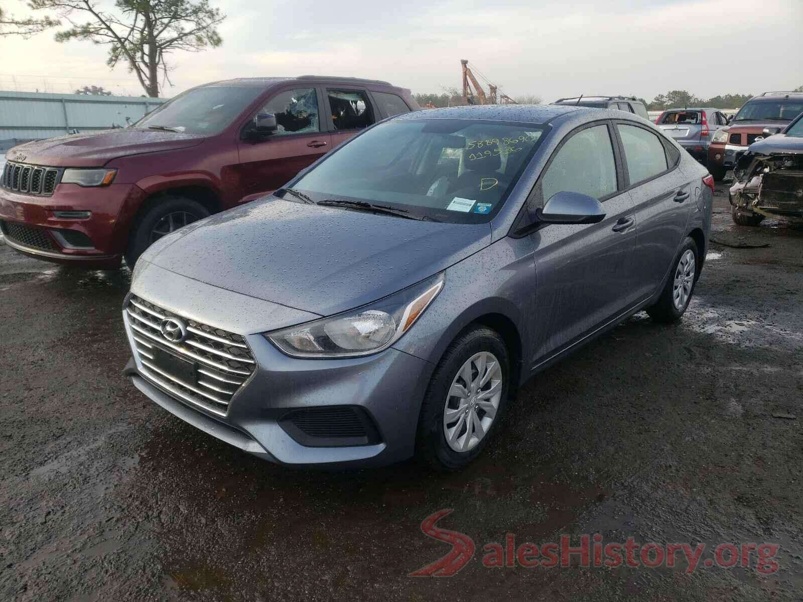 3KPC24A62LE119536 2020 HYUNDAI ACCENT