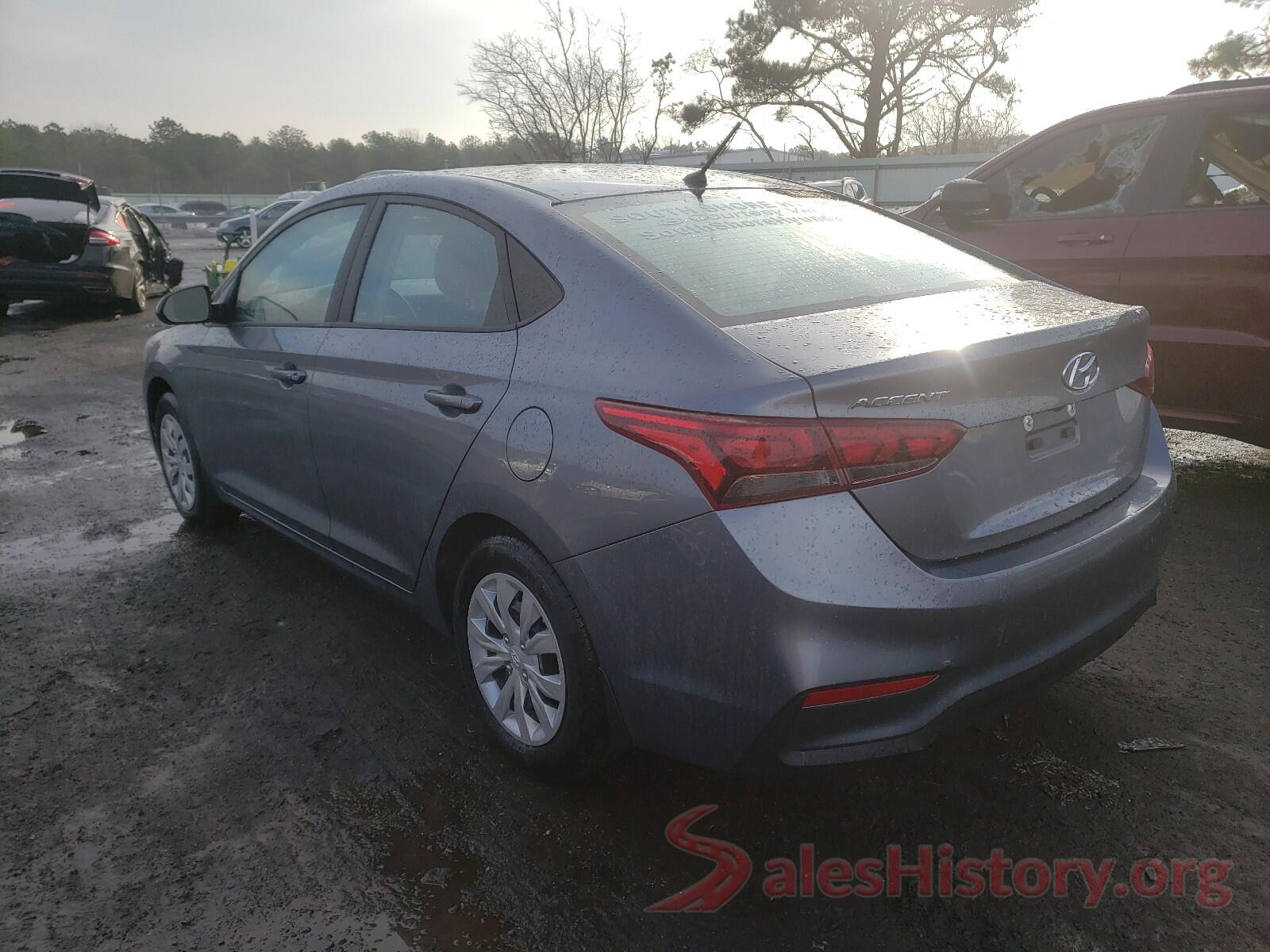 3KPC24A62LE119536 2020 HYUNDAI ACCENT