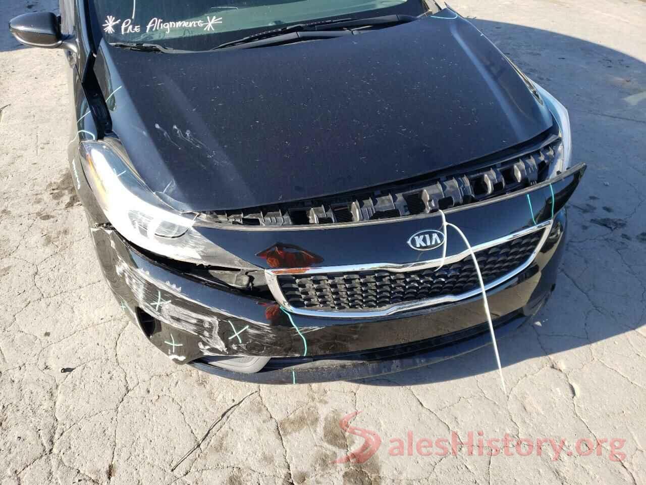 3KPFK4A7XHE020850 2017 KIA FORTE