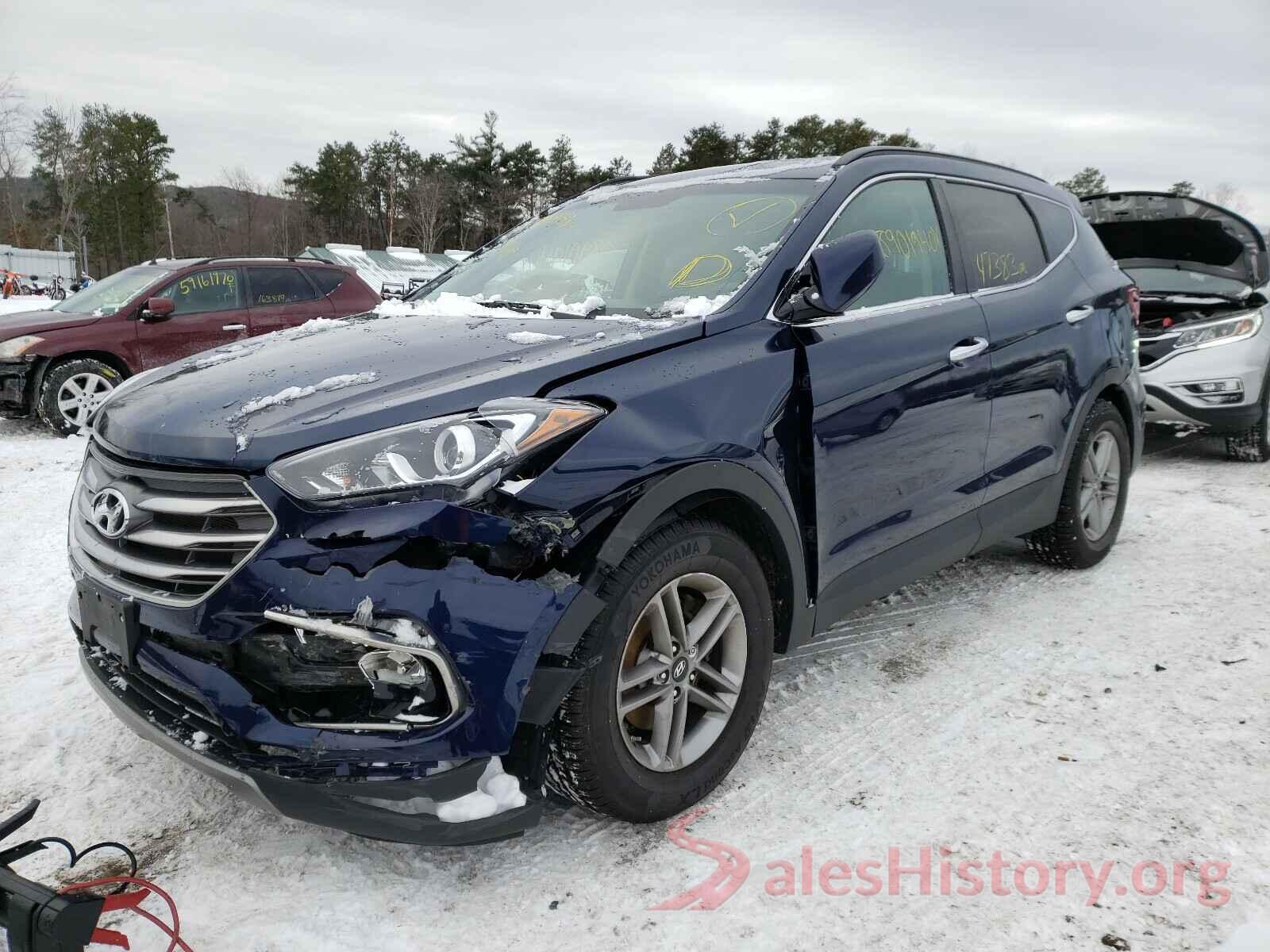 5XYZUDLB4HG489119 2017 HYUNDAI SANTA FE